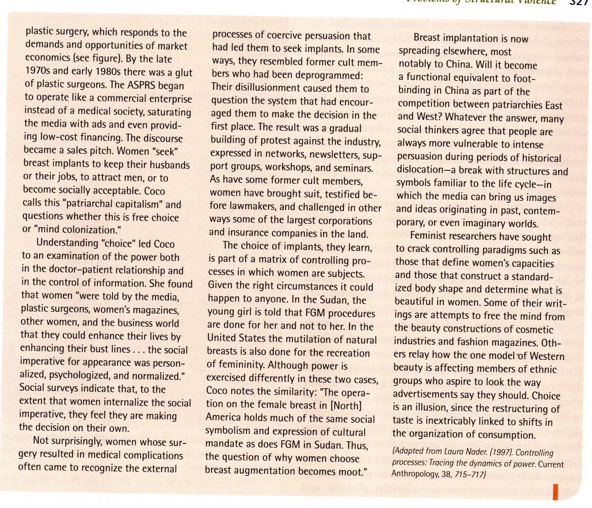 laserdisc_dream's tweet photo. @GelatinousDog @ketaminchenw @FinalBossDating @BunnyGuts69 There is a power dynamic in a doctor-patient relationship &amp; the control of information.

Being told that you can enhance your life w/ surgery that only they can sell you.
It's not for your health - it's for their profit.

"Given the right circumstances it could happen to anyone." https://t.co/RqjFXkzUum