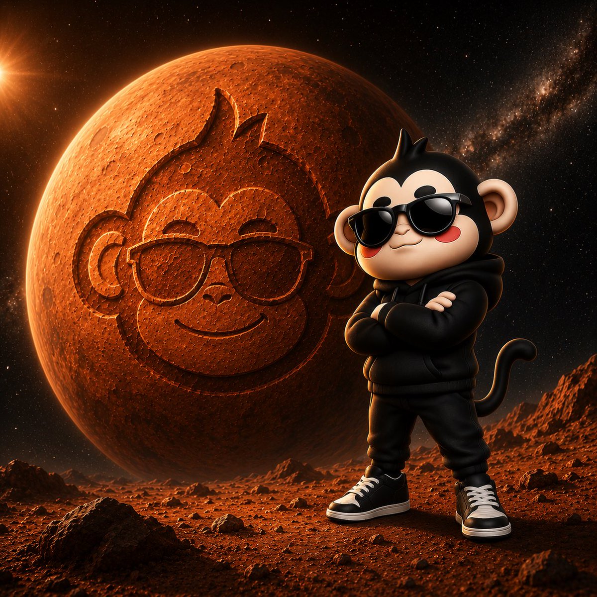 monkeystack's tweet photo. If Bitcoin had a home on Mars, what would we build first? 🚀🔴🟠

① Mining stations

② A circular economy

③ A decentralized city

④ Something else?

Drop your answer below 👇

#Bitcoin #BTC #Crypto #Mars #Web3 https://t.co/8hwbioGjmX