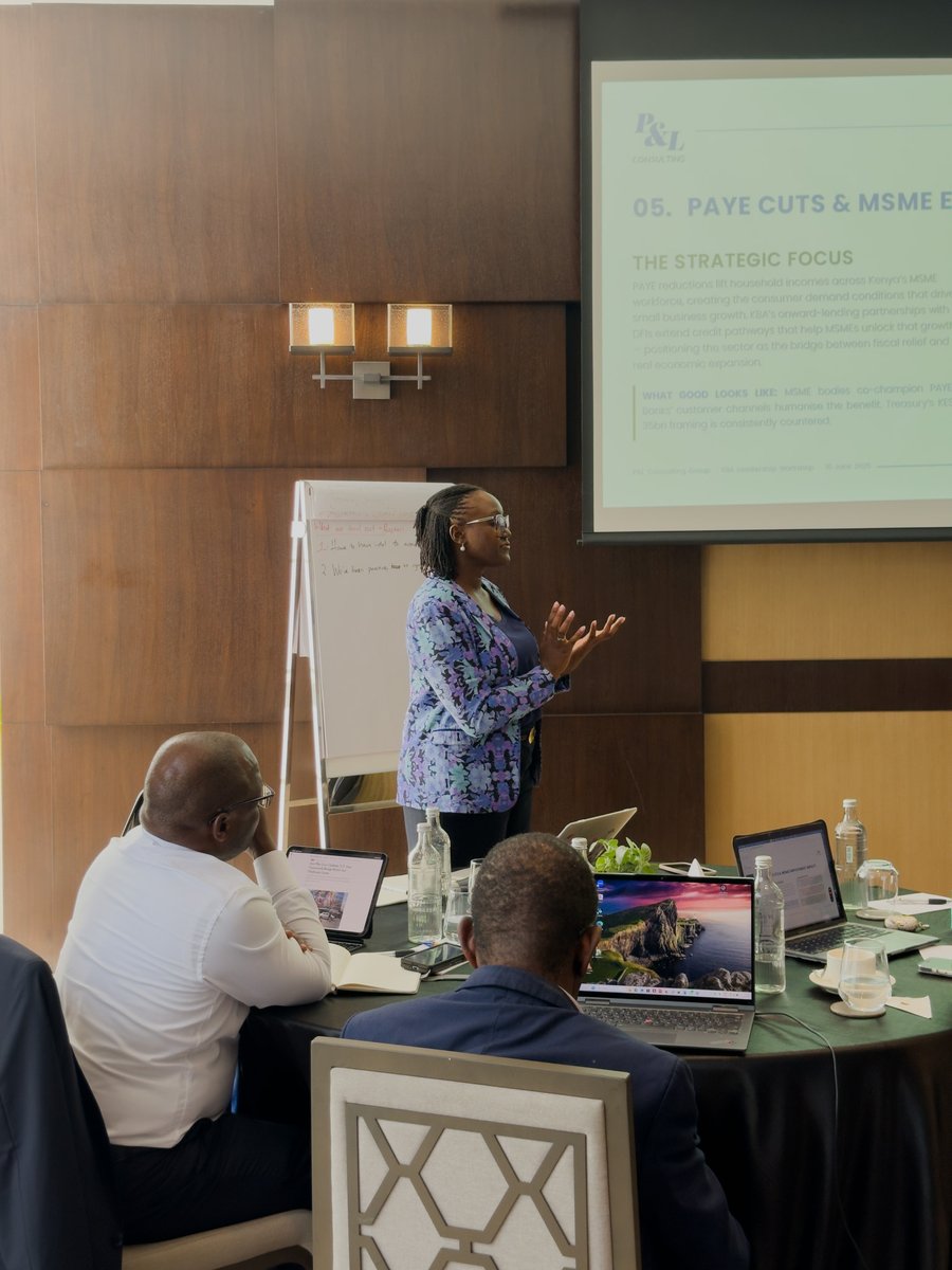 PnLConsulting's tweet photo. Superior outcomes rarely happen in isolation. @PnLConsulting joined @KenyaBankers for a management workshop in Nairobi, highlighting strategic communications role in achieving industrywide goals. https://t.co/9skQ8azDpn