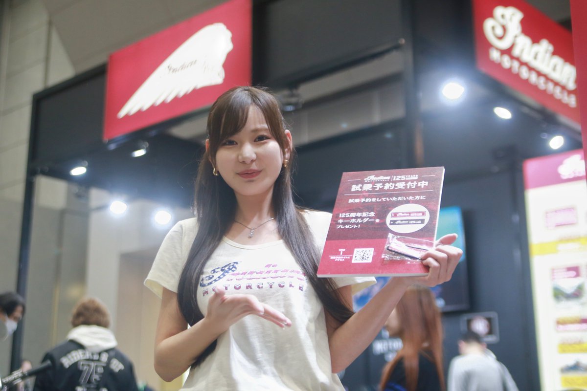 river_edge_104's tweet photo. 2026年3月28日
モーターサイクルショー
インディアンモーターサイクル ブース
小湊美月 さん ( @mizuki_harapeko )

#小湊美月 #インディアンモーターサイクル #モーターサイクルショー #MCS https://t.co/AIVURgA09N