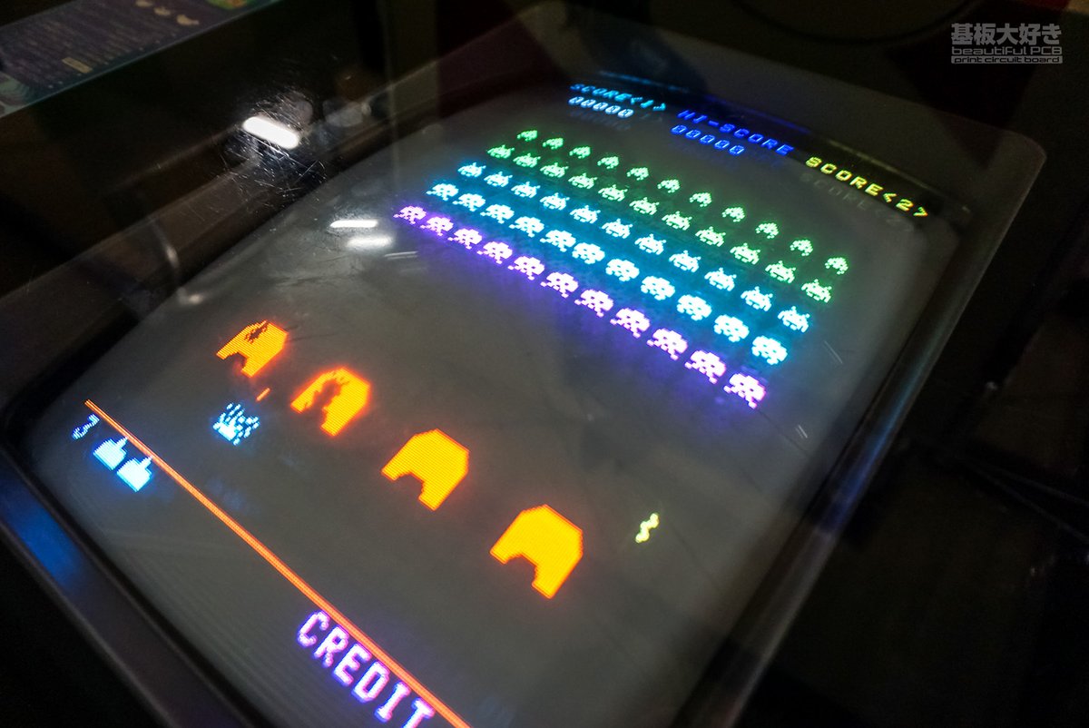 onionsoftware's tweet photo. TTスペースインベーダーのカラーもいいよね…!
#スペースインベーダーの日 #SpaceInvaders #Taito #1978 https://t.co/NZakZwg3KD
