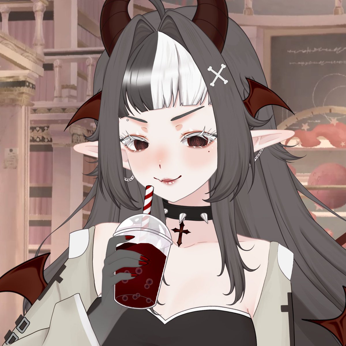 somnia 🦇🩸💀│ demonic vampire vtuber tweet media