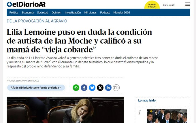 haramcio's tweet photo. @lilialemoine NO SE JODE CON LA FAMILIA... cuando escuché que hablaban DE LA MADRE... EL ASCO QUE ME DAN! https://t.co/U964HUDqfW
