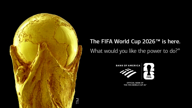 GregCoxTriad's tweet photo. The @fifaworldcup 2026™ is here! We are about to watch history unfold. As we come together to celebrate the passion and achievement playing out on the world’s biggest stage, Bank of America is proud to champion everyone who dares to ask – What would you like the power to do?® https://t.co/3mV34JFN23
