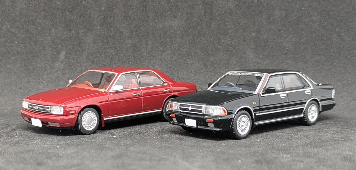 Foster_REDS15's tweet photo. LV-N368a 日産 セドリック
HT V20 ツインカムターボ
グランツーリスモSV
先月はミニカーアゴーゴーもあり
Y30を泣く泣く見送りましたが、
今月のY31（後期）は無事に入手出来ました❣
手持ちのY32グロリア前期と並べて
Y31のテールランプの方が好きだなぁ～

#トミカリミテッドヴィンテージ https://t.co/NUBLCdh0Is