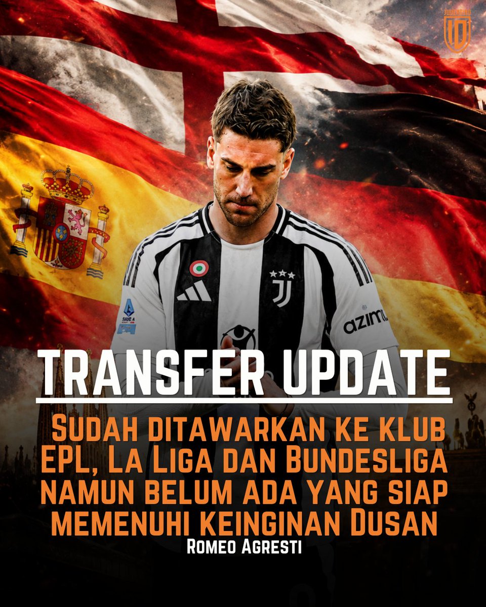 infojuve's tweet photo. Agen Vlahović tengah menjajaki peluang transfer di #EPL, #LaLiga dan #Bundesliga. Meski begitu, hingga kini belum ada satu pun klub yang mampu mendekati tuntutan finansial sang striker.

Via @romeoagresti https://t.co/ag2269RhD7
