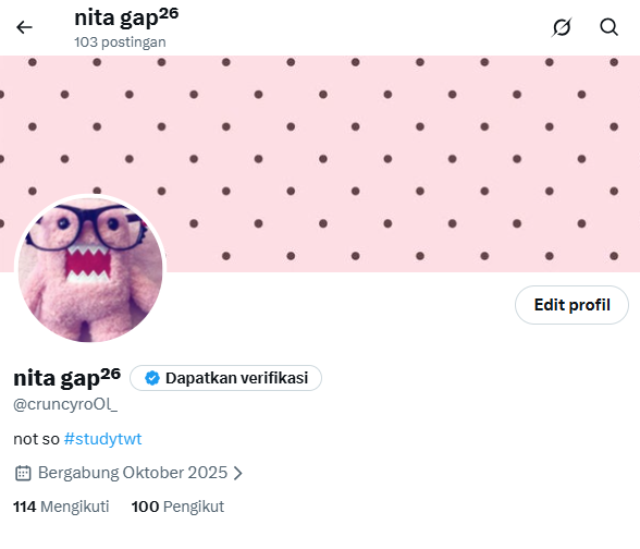nita gap²⁶ tweet media