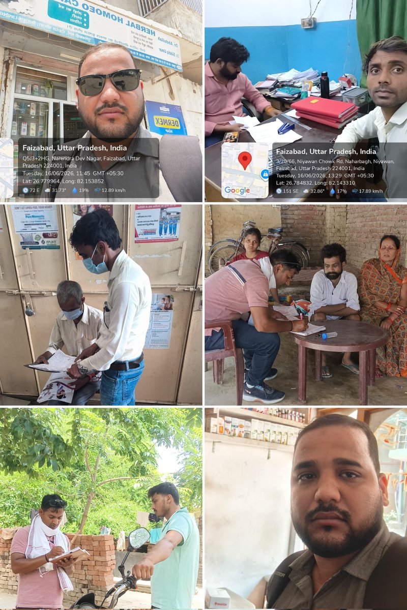 Ntep_ayodhya's tweet photo. जनपद अयोध्या, HLFPPT संस्था से PPSA टीम सदस्यों द्वारा प्राइवेट सेक्टर में विभिन्न चिकित्सा इकाइयों तथा डायग्नोस्टिक सेंटर्स  में तथा गांवों में जा कर हाउस होल्ड कॉन्टैक्ट्स की टीबी स्क्रीनिंग तथा सैंपलिंग का कार्य किया जा रहा है। https://t.co/4mXo1n6hYL