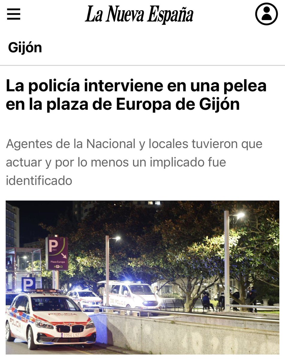 vox_gijon_'s tweet photo. 📍Plaza de Europa.

Otra pelea en Gijón. Y una vez más detenido el senegalés reincidente por saltarse la orden de alejamiento que protege a una camarera.

En VOX seguiremos defendiendo tu seguridad. No queremos esta normalidad en nuestras calles. https://t.co/Ll1p52gSkk
