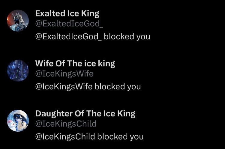 agentsteveFN's tweet photo. //I want everybody to block and report these three accounts because they have tagged two of my friends and even told @TheCha0sLead3r to off herself over an RP. https://t.co/v7KnNNdhaJ