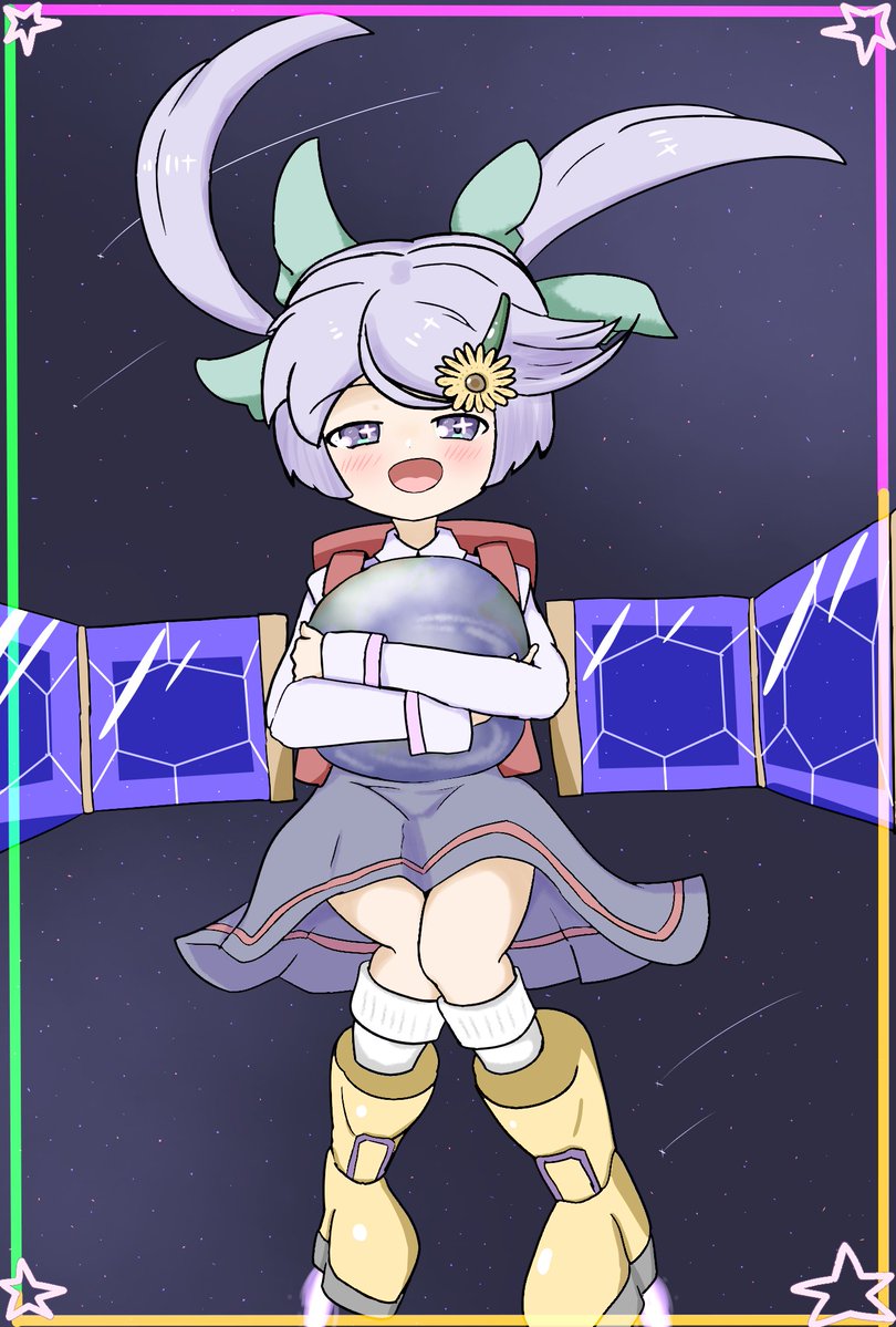 fouse226's tweet photo. サテライトちゃん11周年おめでとう！
てわけで記念イラスト！
これをポスカとしてモンドリに持っていこうかと思ってます！
これからもずっと大好きどよサテライトちゃん！！
＃イラスト
＃モンスト
＃モンストイラスト https://t.co/B3GBwyHhaF