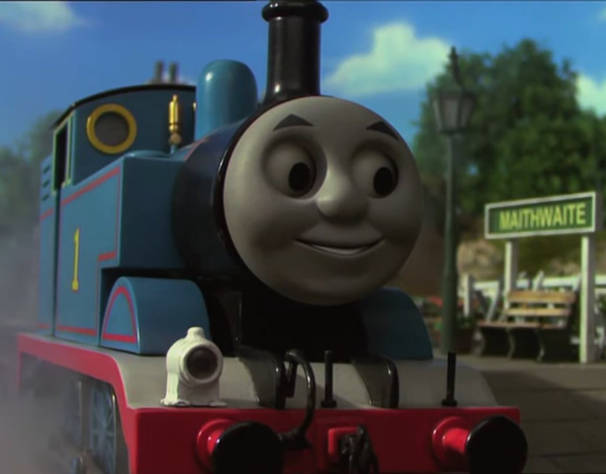 TankEngineNo_1's tweet photo. Thomas was on a siding waiting for his next train, when he saw a tiny person asking for an autograph. 

“Hello!” said Thomas, “Of course!”

His driver and fireman signed her notebook as well as signed for Thomas with a small doodle of him, sending greetings from Sodor https://t.co/j21Sy2oPOz