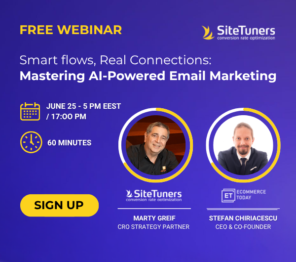 eComTodayAgency's tweet photo. Most brands only use basic cart abandonment emails, missing 60% of revenue.

On June 25 (5 PM EEST), learn to fix all 5 abandonment types using AI. First 10 live questions win a free $4K Email Audit.

Register: https://t.co/KLtRVPkhx1 https://t.co/BYCxVsCp5p