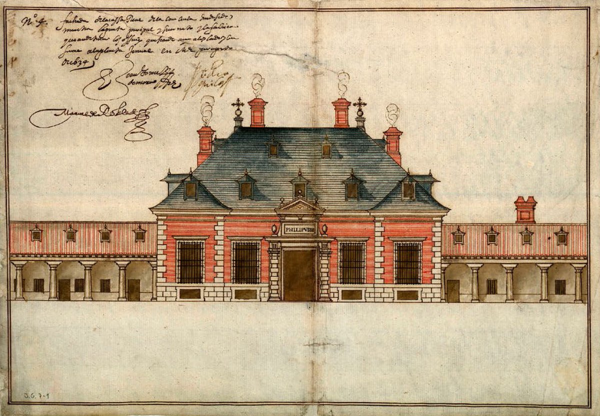 PatrimonioCM's tweet photo. #TalDíaComoHoy, 16 de junio, pero en 1635, se firmó la escritura de obligación para la realización de la obra de edificación de la Casa Real de la Zarzuela.
👉El documento se conserva en el Archivo Histórico Provincial de Madrid e incluye planos y dibujos de Juan Gómez de Mora. https://t.co/TJVheBXQeM