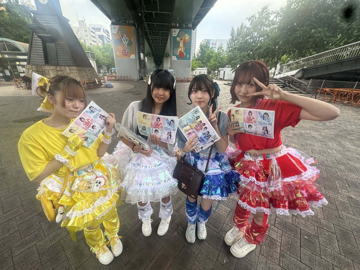 ビラ配りスタートです🌏✨