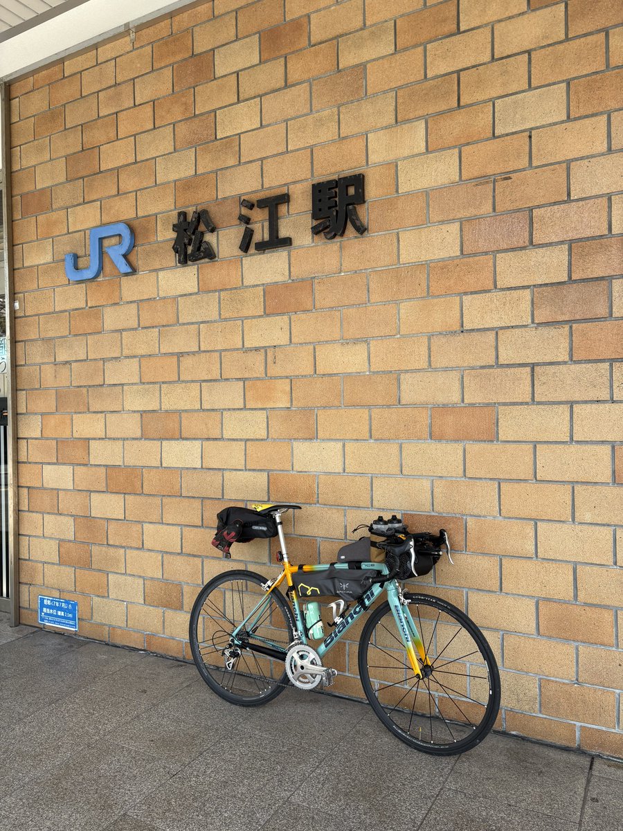 Miama100's tweet photo. あくまでも銀河の乗車がメインなので、こっちは控えめに50kmちょいで終了
帰ります。明日も休めばよかったww https://t.co/ub69AVCn2w