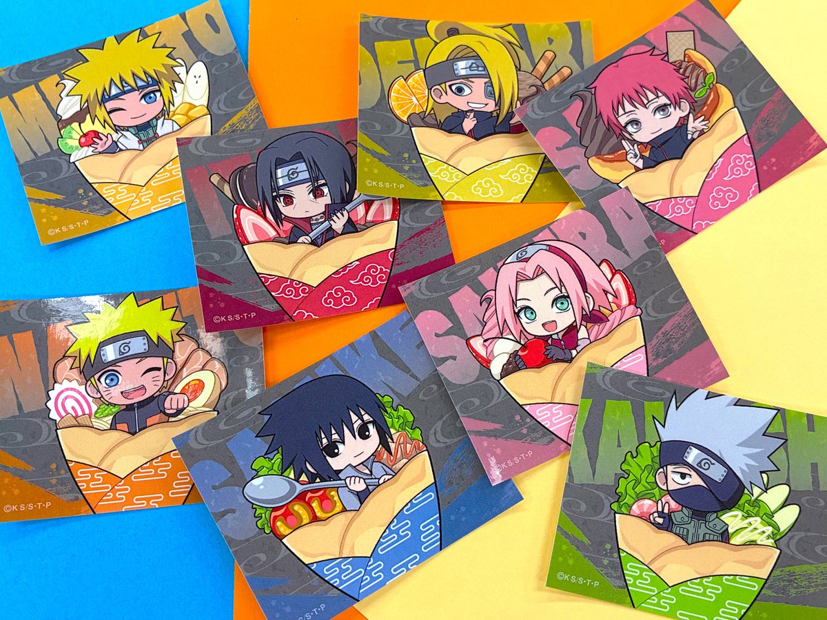 TVアニメ「NARUTO-ナルト- 疾風伝」× Amo Crepe グッズ事後販売中