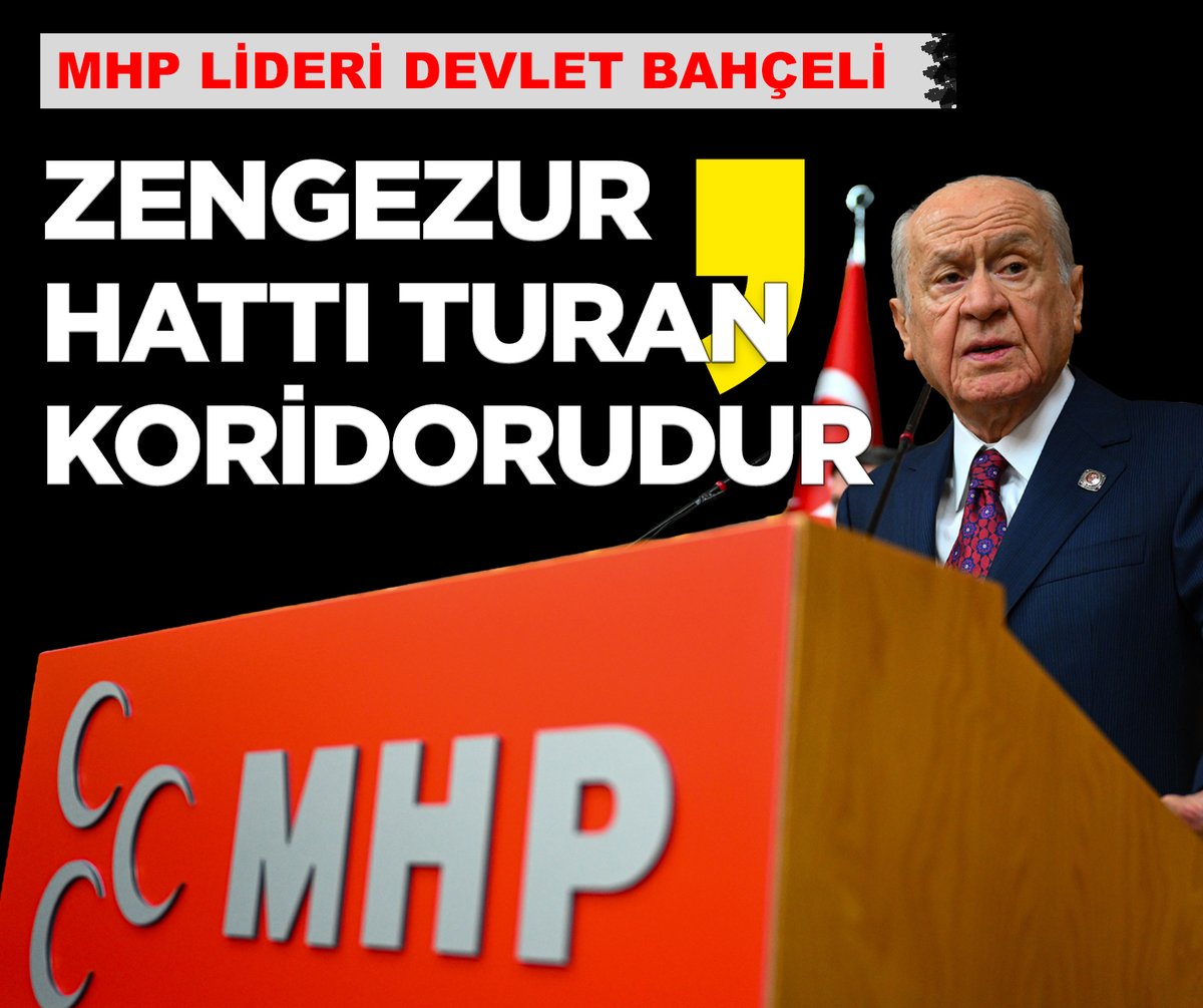 TurkgunGazetesi's tweet photo. MHP Lideri Bahçeli: 'Zengezur hattı Turan koridorudur'

https://t.co/b0gBlEKGBr

@MHP_Bilgi @dbdevletbahceli https://t.co/EUpRbeh8WB