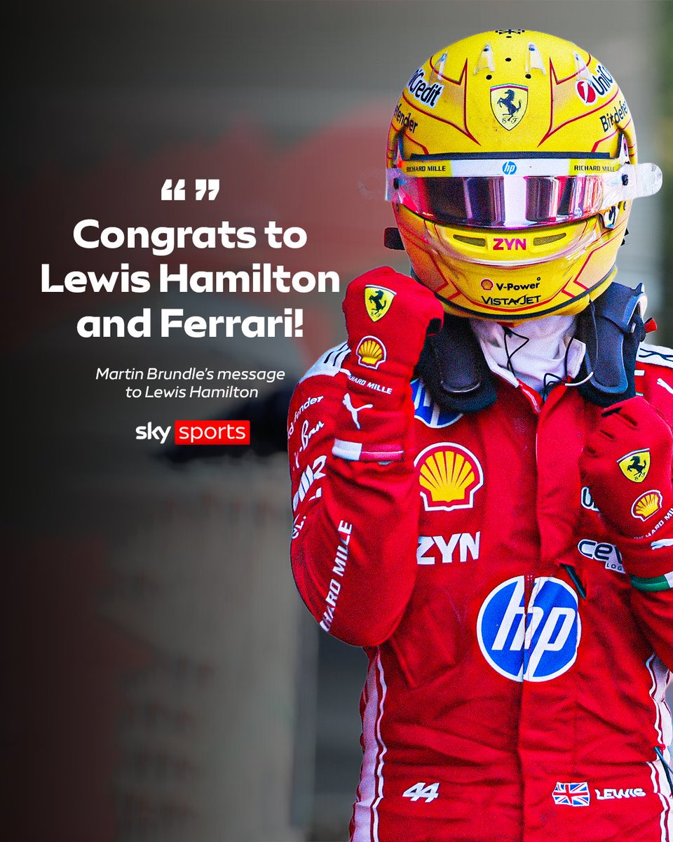 SkySportsF1's tweet photo. Martin Brundle's message to Lewis Hamilton and Ferrari 💬🔴 https://t.co/pGi2jwHHjx