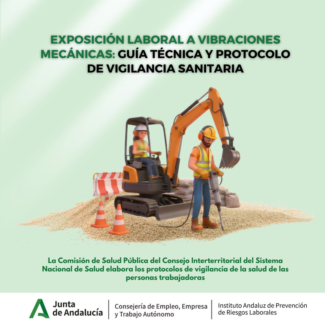 IAPRL's tweet photo. 🗓️El 26 de marzo se celebró la actualización de la guía de vibraciones mecánicas

🤝 Seguimos avanzando en la mejora de la seguridad y salud laboral

🔗https://t.co/ng7NBx9I6X

#IAPRL #PRL https://t.co/5kAaWD0xFS
