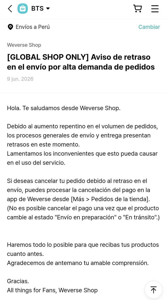 notkatyaaa's tweet photo. @yngxjmn holaa, justo revisando los comunicados de weverse encontré este, así que parece que es normal lo que está pasando, solo quedará esperar un poco más que los demás supongo:( https://t.co/fRG2XdTT8q