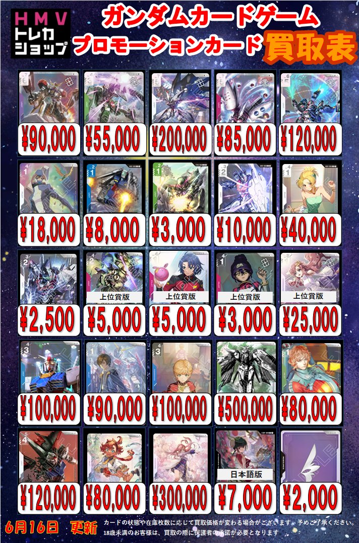 ガンダムカード】 プロモやβ版のカードも買取強化中です！ ガンダム