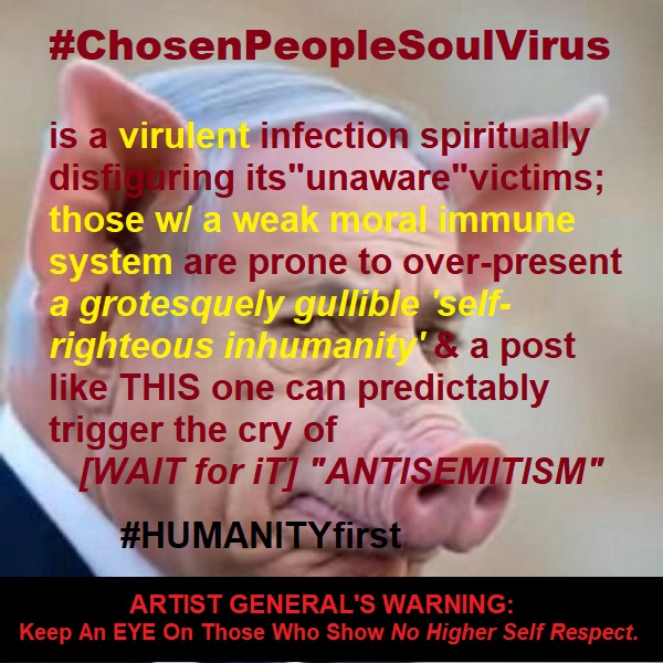 WyattMatturs's tweet photo. @peterdaou #HumanityFirst v. #IsraelFirst
It's OVER for Team #Zionazi
OVER for #AIPAC OVER for #MAGA
for #Trump for #Netanyahu
#GenZ will turn the lights off
#KARMA in progress.
"Master Race" / "Chosen People"
You will never wield such #evil power again
you will never recover https://t.co/cjLN4LG64O