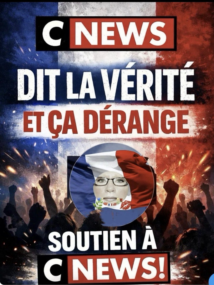 jusko_bout's tweet photo. @BVoltaire @BAUDRILLER Ils veulent fermer #Cnews
#Dictature
#LibertéDexpression
#SoutienCnews
#SuppressionArcom https://t.co/2R61K7jAud