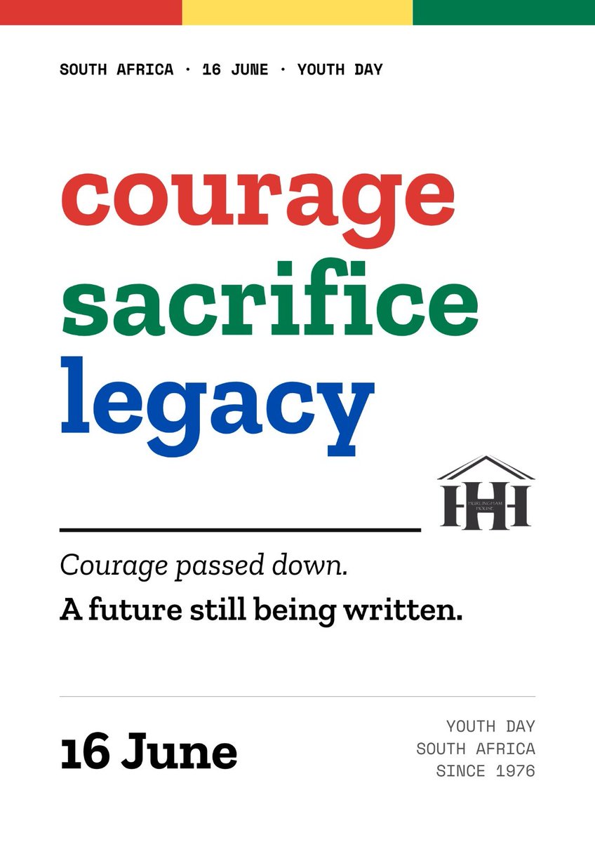 HouseHurlingham's tweet photo. Honoring the courage, sacrifice and legacy of the youth of 1976 who reshaped our nation's history. 🇿🇦

As we reflect on this significant day, Hurlingham House wishes all South Africans a meaningful, peaceful and inspiring Youth Day. 

Here's to the future still being written.

Stepping into a short work week? Remember that Father’s Day is officially 5 days away. Secure Dad’s premium weekend staycation or a quiet retreat to completely unwind.

📧 bookings@hurlinghamhouse.co.za
📱 WhatsApp: 065 046 0436
🌐 https://t.co/ZWV5Y9JVhp

#HurlinghamHouse #YouthDay #16June #SouthAfrica #Legacy #Sandton #Gauteng #BoutiqueStay #FathersDay #Joburg #TravelSA