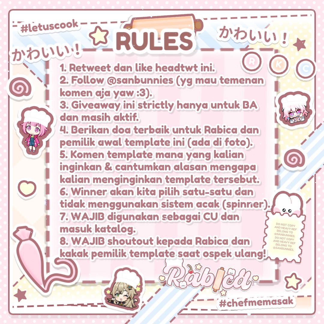 RABiCA 🐰! Disc 20% 📌 tweet media