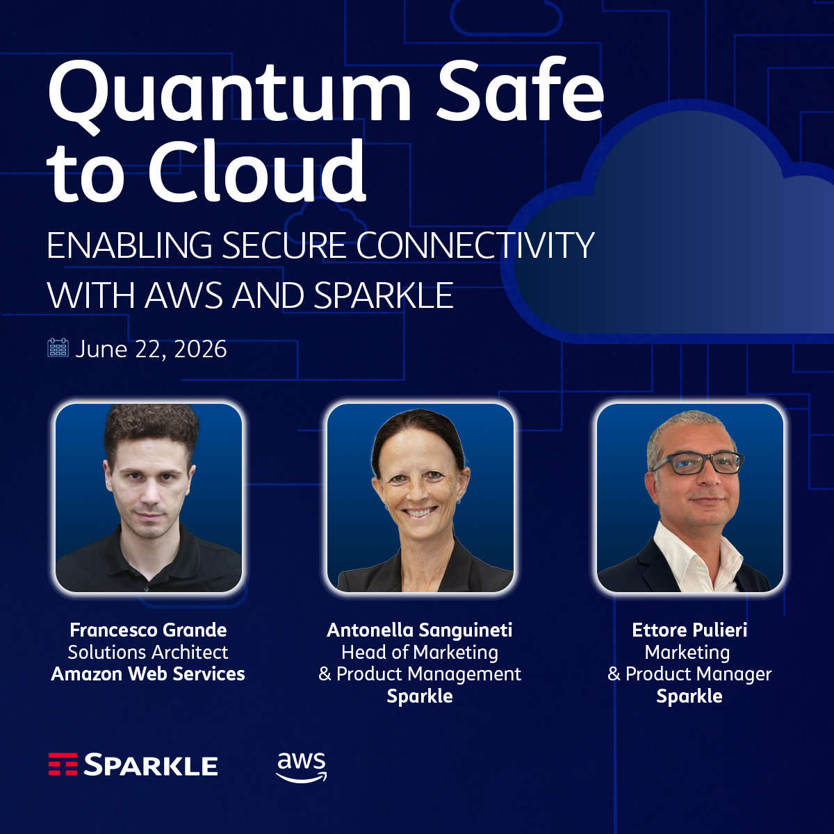 TISparkle's tweet photo. Have you registed to our webinar yet? You still have time! The perfect opportunity to discover how our #QSI solution works in collaboration with @awscloud. Register here https://t.co/CynplIUsYD https://t.co/6B3ipSAFhn