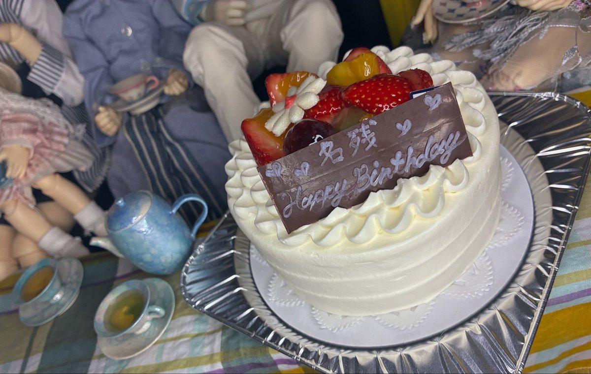 00a3aff's tweet photo. 名残5回目のお誕生日おめでとう🎉🎊🎂🥂
今年も1年一緒に美味しいものをたくさん食べましょうね😋 https://t.co/yzOqzZ3DYS
