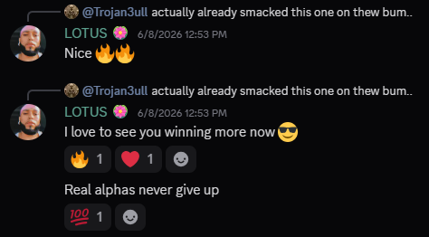 RageAlphaX's tweet photo. Gm Degens 
Long time no recap… my bad, we were busy printing

Members eating GOOD 

@RageAlphaX back heavy - lock tf in ⚡️

Link in bio https://t.co/wXLGf1lSn7