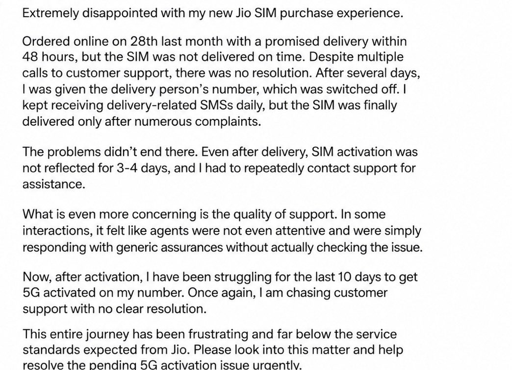 Amu029's tweet photo. @reliancejio @Mukesh_ambani_ @JioCare 
Support team need to checked if they are really working or taking high cheques only. https://t.co/sF3wGTv39Q