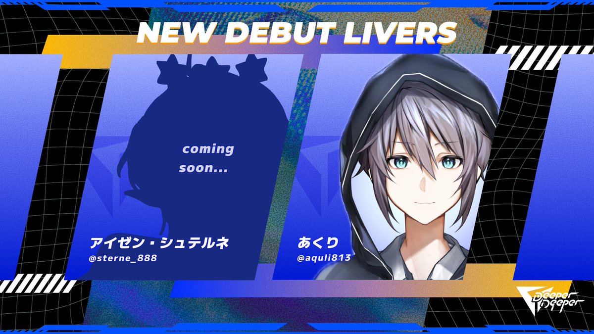 DeeperDeeper_V's tweet photo. â€â¡New Debut Liversðªïžâ¢
DeeperDeeperããã
æ°ãã«ããã¥ãŒããã©ã€ããŒã玹ä»ð¥
圌ãã®åé
ä¿¡ããæ¥œãã¿ã«ïŒ
#DeeperDeeper
#IRIAM https://t.co/tZUf78vlHh