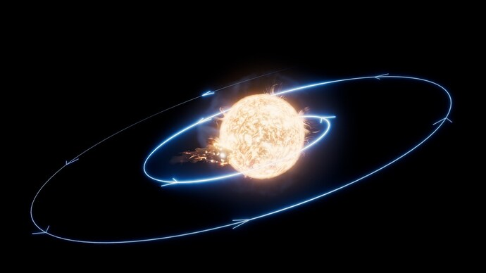 IndiaToday's tweet photo. Astronomers discover a sun that swallowed an entire planet. Could it happen to Earth?
#Astronomy #Earth #planetarysystem
https://t.co/U3Min5IFZX https://t.co/HeUGnvVtnt
