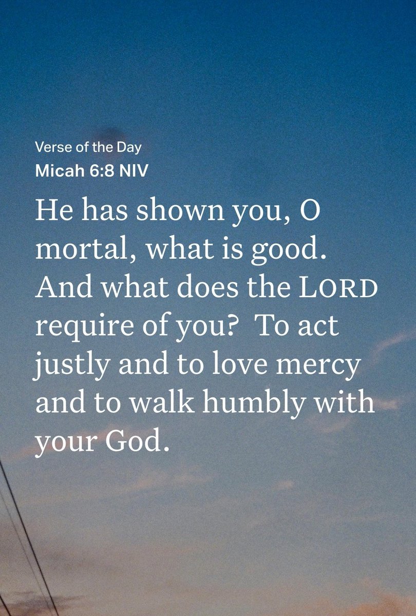 PJLong1's tweet photo. Good morning and happy Tuesday friends. Wishing everyone a truly blessed day filled with His peace and joy. (and tacos 😉)

God has always been clear with what He wants from us. To love Him and to love people. Prophet Micah tells us how - act justly, love mercy,  and walk humbly with the Lord ✝️🫶

1/7