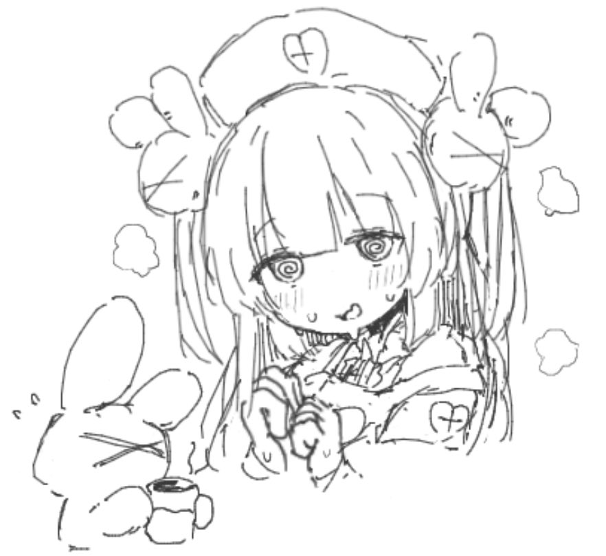 sugoku_erai's tweet photo. ブルスカにあげてたへにょりさなちゃん https://t.co/udeAMl8iP0