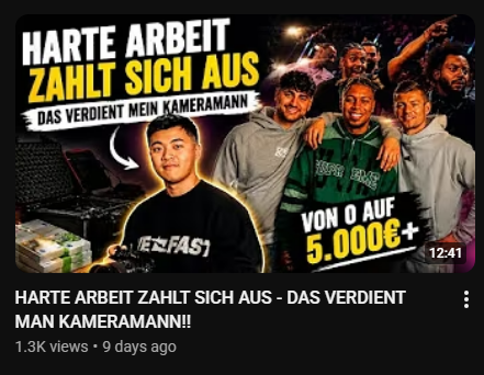 luthersDE's tweet photo. hört auf KI-generierte Thumbnails zu benutzen die FONT sieht SCHE!SSE aus die FILTER sehen SCHE!SSE aus es ist alles so unfassbar billig die CHANCE dass ich auf dein W!CHSVIDEO klicke sinkt auf NULL wenn du diese hässliche SCHE!SSE generierst