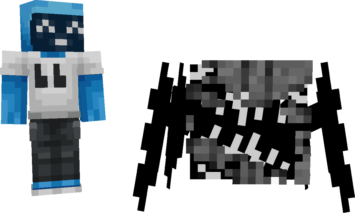 WLJarNews's tweet photo. Clouddy just got the green light to show this off! No, it's not Vessel's replacement. You might see around in What Once Was.

(No, that's not a new skin, that's Blockbench's default skin for player size comparison)

#wonderlandjar #Minecraft #MinecraftMod https://t.co/O7LmaGjuFg