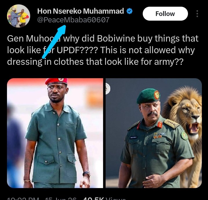SBaingana's tweet photo. @PeaceMbaba60607 So Nsereko opened up his account in the names of Peace Mbabazi?😃 https://t.co/hmWgTm3vfR