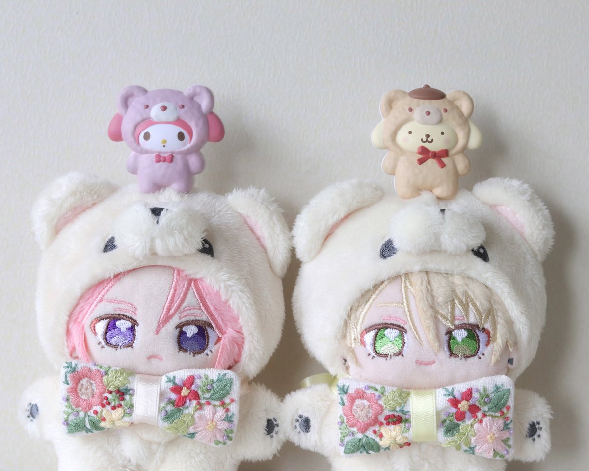 muchasaki's tweet photo. ふたりにプレゼント🧸🎀✨ https://t.co/2Ho2C6dUOi