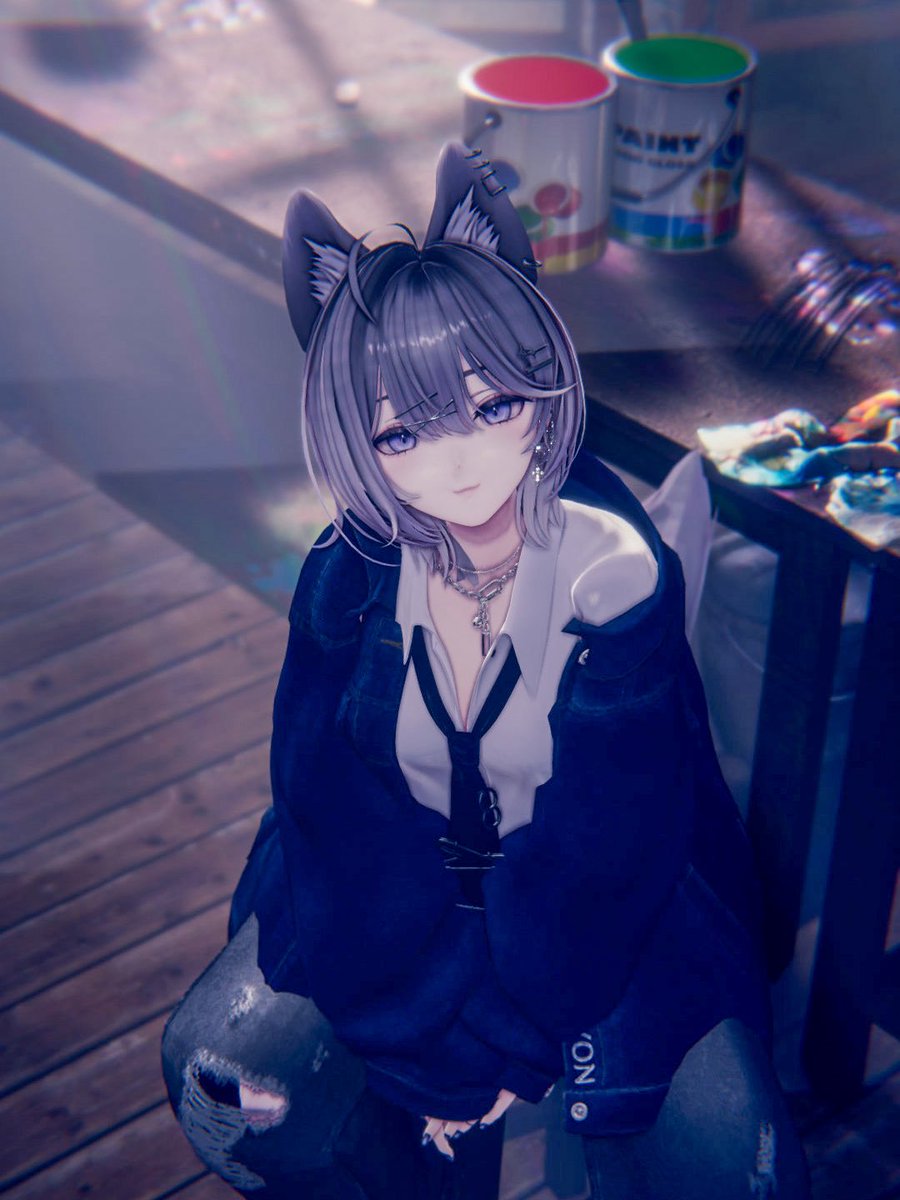 sakura395_vrc's tweet photo. #Linne3D https://t.co/rayevQIoiA