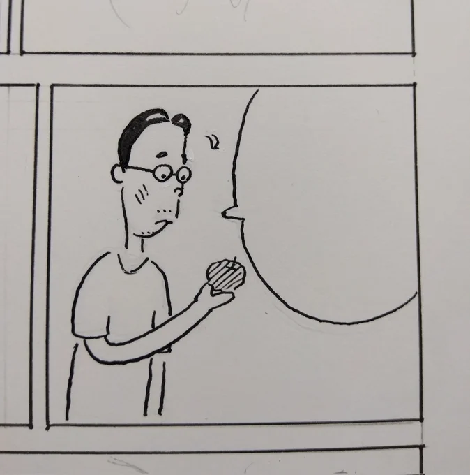 漫画、少しずつ描いています。 