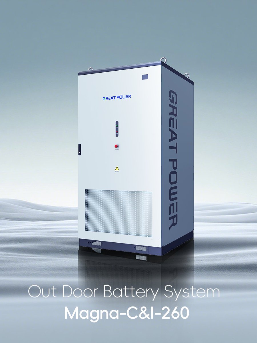 Greatpower2001's tweet photo. Great Power's full lineup at #Intersolar2026📦

Come talk to us at ees Europe, Hall C3.320 – let's find your solution.
📅 June 23–25, 2026 | Munich
#GreatPower #IntersolarEurope #eesEurope #EnergyStorage #BESS #ESS #CleanEnergy #TheSmarterE2026 https://t.co/tYdmFWGnOC
