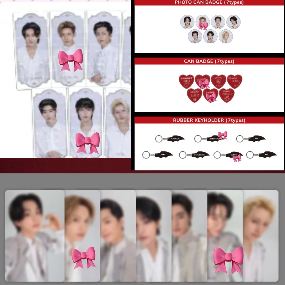 Tom2yong_1llust's tweet photo. ENHYPEN 交換 買取 
House of vampire

譲❥･•画像1枚目、買取
求❥･•画像2枚目🎀ヒスン＞ソヌ

メルカリ経由、郵送、7/18ポプア手渡し

買取でも大丈夫なのでお値段ご提示お願いします🙇🏻‍♀️´-

ヒスンくんとソヌくんの他トレカ、グッズも買取したいのでお気軽にお声掛けください(ᐡᴗ͈ ̫ ᴗ͈ᐡ)"♡ https://t.co/VI9DtcVfX4