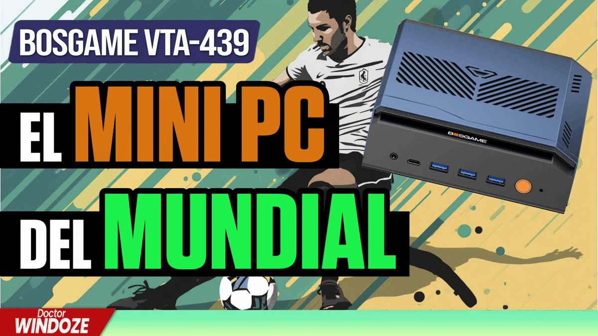 DrWindoze's tweet photo. Graba partidos en 4K, juega a triple A y corre IA sin Internet: el Bosgame VTA-439 llega con el Ryzen AI 9 HX 470, 32 GB de DDR5 y Radeon 890M para plantarle cara a cualquier PC de sobremesa desde un chasis del tamaño de un libro. 🔥⚽
https://t.co/kAinEZQjkY https://t.co/7G68eF1KJL