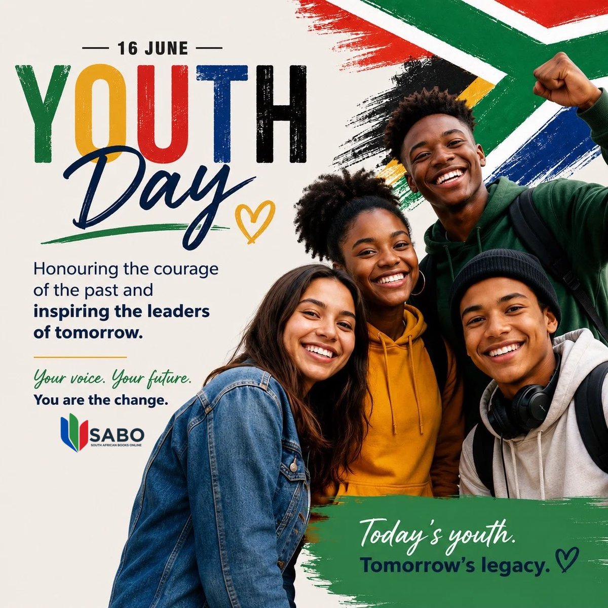 sabooksonline's tweet photo. Every generation leaves a story behind.

Today, we honour the youth who changed history and celebrate those who will shape the future.

Keep reading. Keep learning. Keep telling your story. 🇿🇦📖

#YouthDay #SABooksOnline #AfricanStories https://t.co/rfNO5lQ0Dr