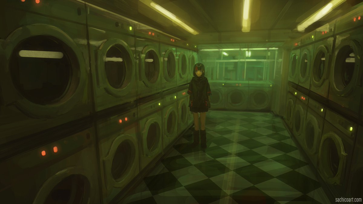 sachicoart's tweet photo. Laundromat https://t.co/dFHErcz7bX