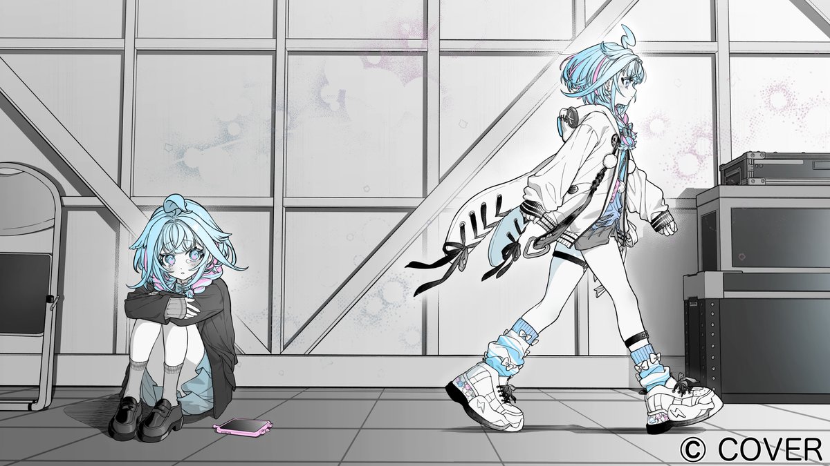 i_yamaichi's tweet photo. hololiveDEV_IS所属 水宮枢さん（@mizumiya_su）の生誕3DLIVEでのOP映像のイラスト作画を担当させて頂きました！
水宮さんの可愛さとかっこよさを表現出来てたらいいなと思います🙏✨
この度はお誕生日誠におめでとうございます！✨
#水宮枢生誕祭2026 https://t.co/E4NQRjCuoR